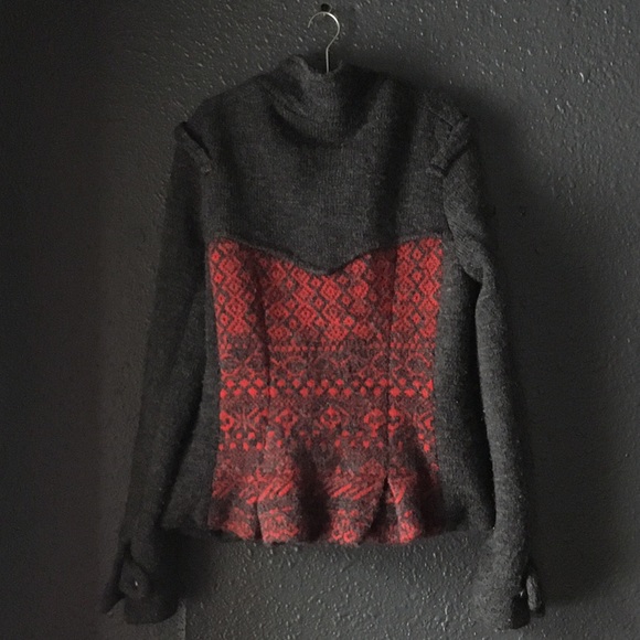 🌙Free People Lambswool Jacket - Picture 2 of 4